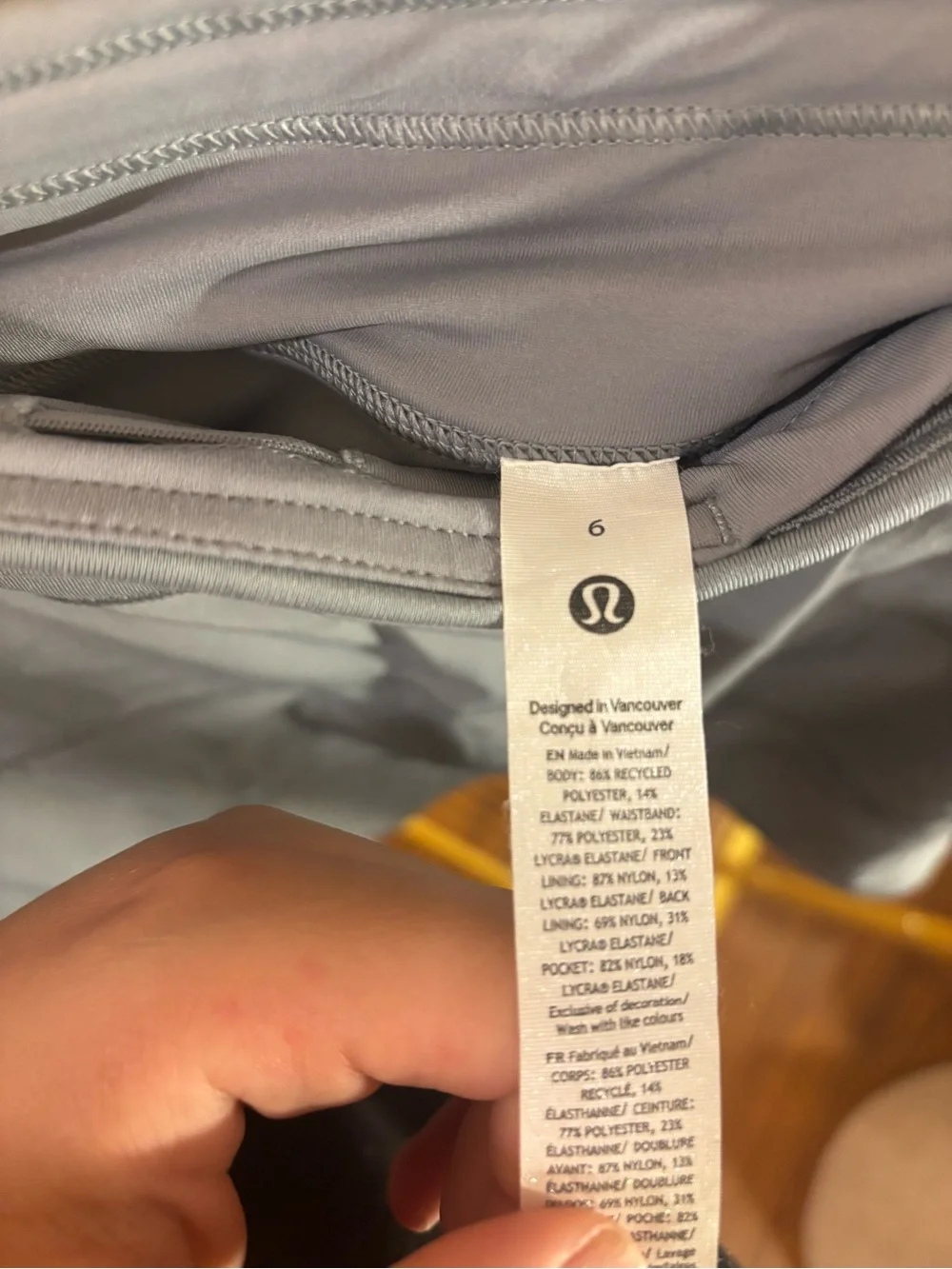 lululemon athletica Gray Athletic Skort